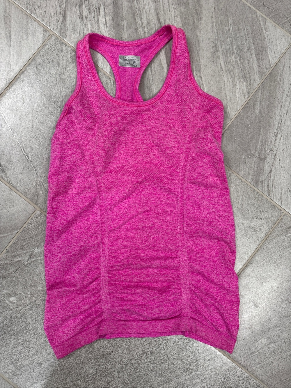 Athleta Hot Pink Racerback Tank Top